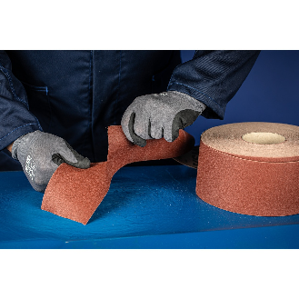 Korund Schleifbandrolle Gewebe SBR 100mm x 50m A80-Beschreibung lesen