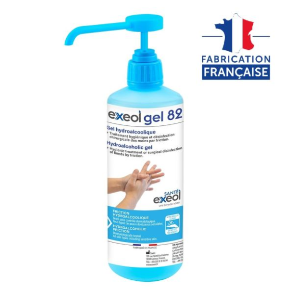 Gel hydroalcoolique 500ml-Lire la description