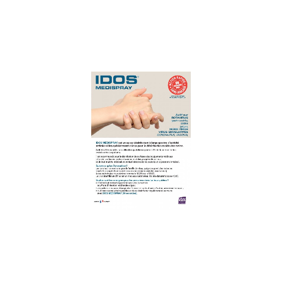 Désinfectant Idos Medispray 750 ml-Lire la description