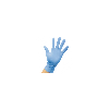 Gants nitrile Bleu non poudrés