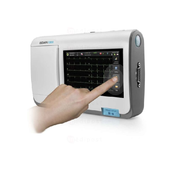 Electrocardiographe Edan SE-301 - 3 canaux et interprétation-Lire la description