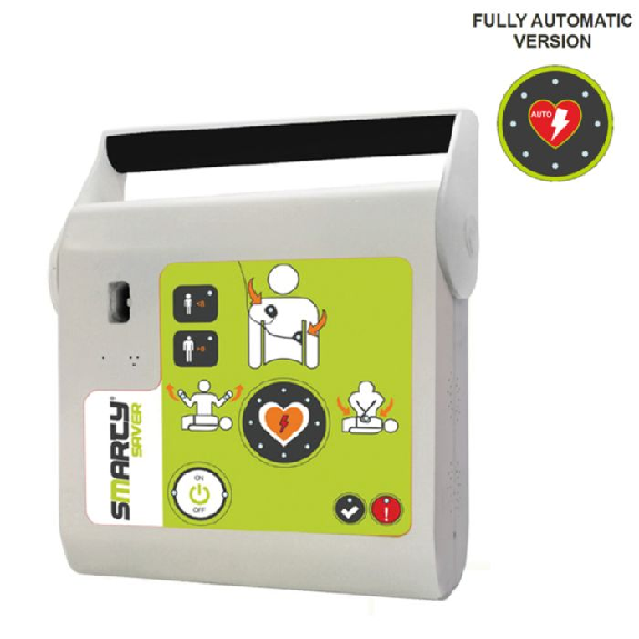 Défibrillateur Smarty Saver automatique-Beschreibung lesen