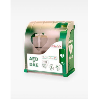 Vitrina para desfibrilador interior/exterior sin calefacción-Leer más