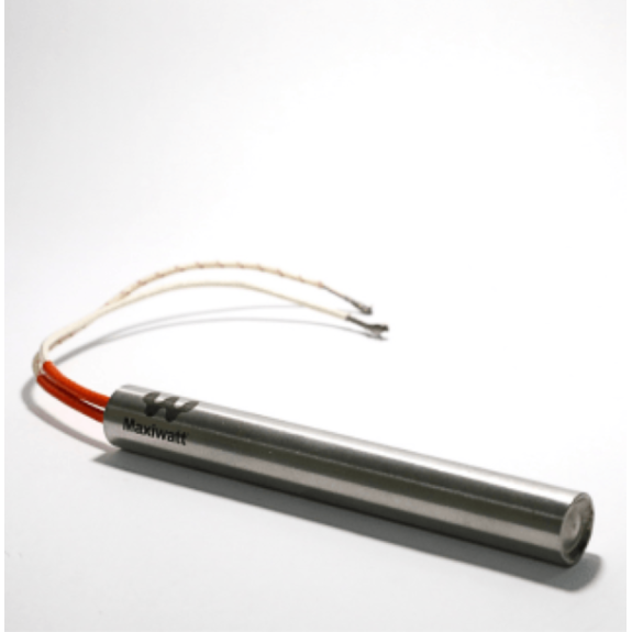 MAXIWATT Cartuccia di riscaldamento: 175.00W Watts 40.00 mm Lg 1000.00 mm Lead Lg 230.00V AC 6.50 mm Dia-Leggi tutto