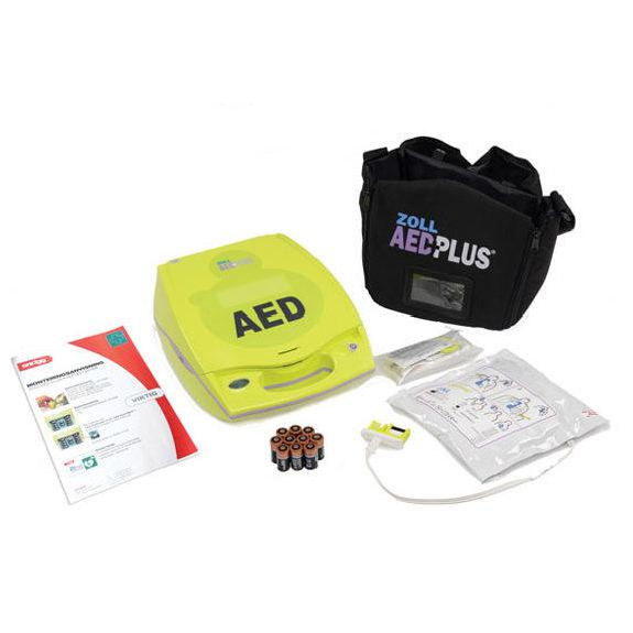 Desfibrilador Zoll AED Plus - Zoll AED Plus + Electrodos CPR-D PADZ adulto + PEDI PADZ II pediátrico-Leer más