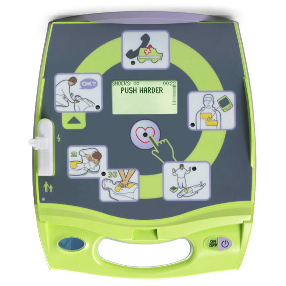 Desfibrilador Zoll AED Plus - Zoll AED Plus + Electrodos CPR-D PADZ adulto-Leer más