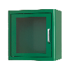 Cabina Arky para desfibrilador - Verde