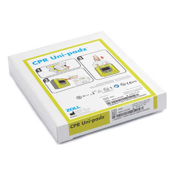 CPR Uni-padz: Electrodos universales para Zoll AED 3-Leer más