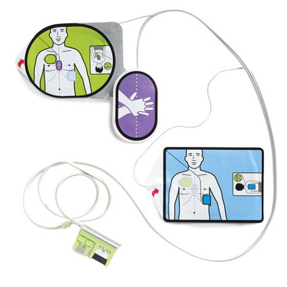 CPR Uni-padz: Electrodos universales para Zoll AED 3-Leer más