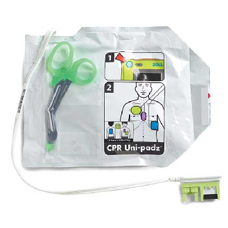 CPR Uni-padz: Electrodos universales para Zoll AED 3-Leer más