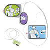 CPR Uni-padz: Electrodos universales para Zoll AED 3
