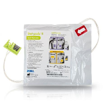 STAT Padz II Electrodos Adulto Zoll AED Plus/Pro-Leer más