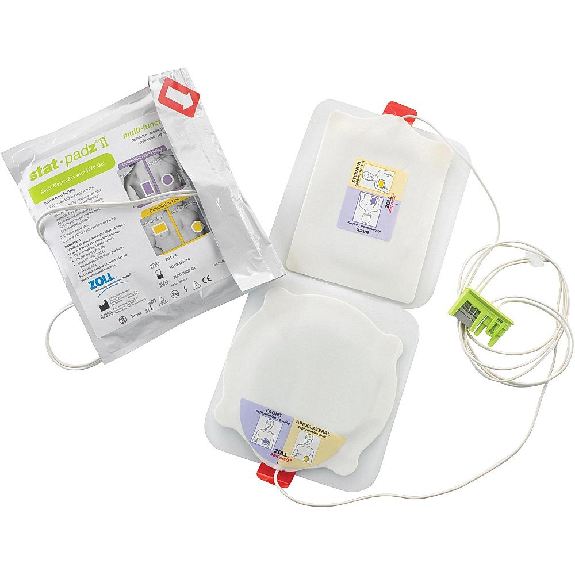 STAT Padz II Electrodos Adulto Zoll AED Plus/Pro-Leer más
