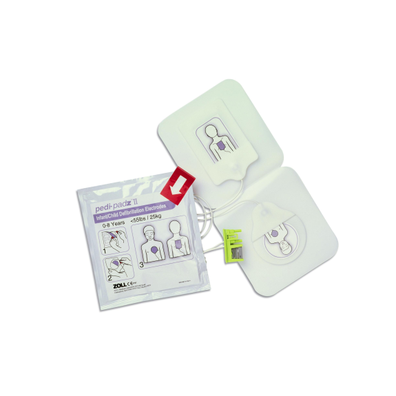 Pedi-padz II Electrodos Pediátricos para Zoll AED-Leer más