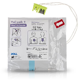 Pedi-padz II Electrodos Pediátricos para Zoll AED-Leer más