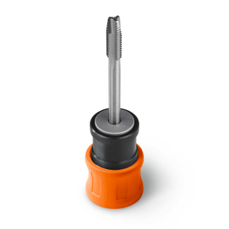 Fein Gewindebohr-Spannzange,  6 mm, Vierkant 4,9 mm, Zubehr-Schnittstelle-Beschreibung lesen