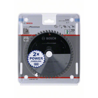 Bosch Akku-Kreissgeblatt Standard for Aluminium, 160 x 1,8/1,3 x 20, 52 Zhne-Beschreibung lesen