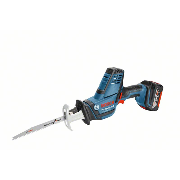 Bosch Akku-Sbelsge GSA 18V-LI C, L-BOXX 136, 2 x Li-Ion-Akku 5,0 Ah, Sbelsgeblatt-Beschreibung lesen