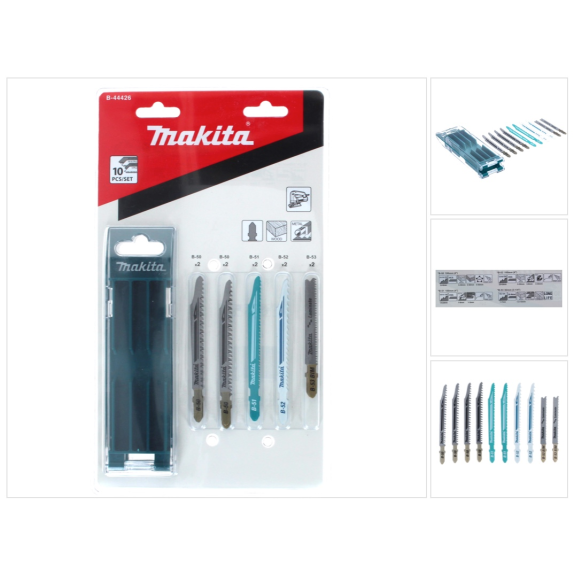 Makita Stichsgeblatt-Set B-Beschreibung lesen
