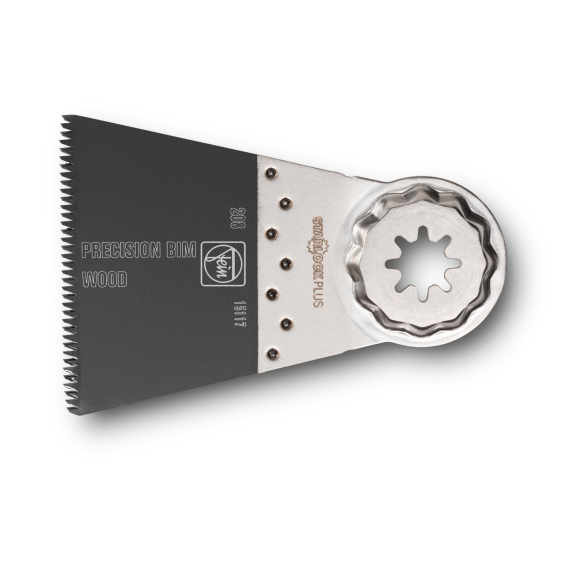 Fein E-Cut Precision BIM-Sgeblatt, Lnge 50 mm, Breite 65 mm, VE 3 St, Aufnahme-Beschreibung lesen