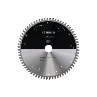 Bosch Akku-Kreissgeblatt Standard for Aluminium, 250 x 2,4/1,8 x 30, 68 Zhne-Beschreibung lesen