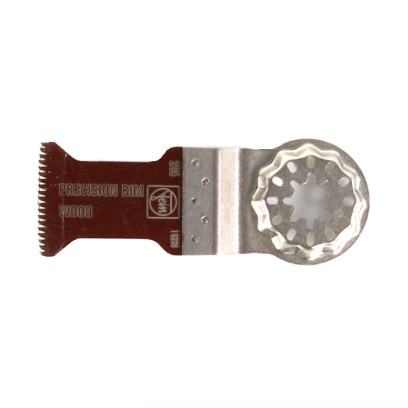 Fein E-Cut Precision BIM-Sgeblatt, Lnge 50 mm, Breite 35 mm, VE 5 St, Aufnahme-Beschreibung lesen