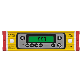Stabila Digitale Wasserwaage TECH 196 DL, 23 cm, wasser- und staubdicht nach IP-Beschreibung lesen