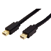 ROLINE Câble Mini DisplayPort v1.4, mDP M - mDP M, noir, 2 m