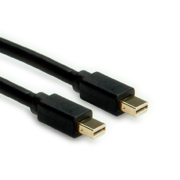 ROLINE Câble Mini DisplayPort v1.4, mDP M - mDP M, noir, 2 m-Lire la description