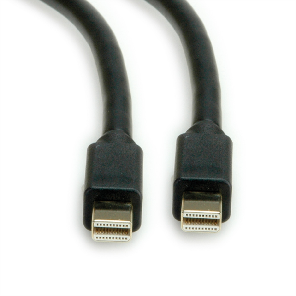 ROLINE Câble Mini DisplayPort v1.4, mDP M - mDP M, noir, 2 m-Lire la description