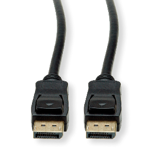 VALUE DisplayPort Kabel, v1.4, DP ST - ST, schwarz, 5 m-Beschreibung lesen