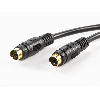 VALUE S-Video Kabel, schwarz, 5 m