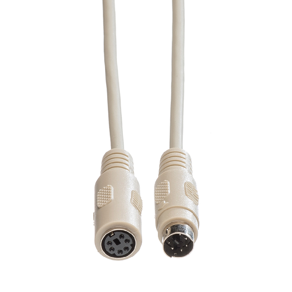 ROLINE Tastatur-Kabel-PS/2 ST/BU, 1,8 m-Beschreibung lesen