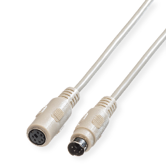 ROLINE Tastatur-Kabel-PS/2 ST/BU, 1,8 m-Beschreibung lesen