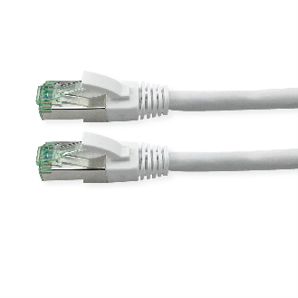 ROLINE RM Patchkabel Kat.6A S/FTP (PiMF), weiß, 3 m-Beschreibung lesen