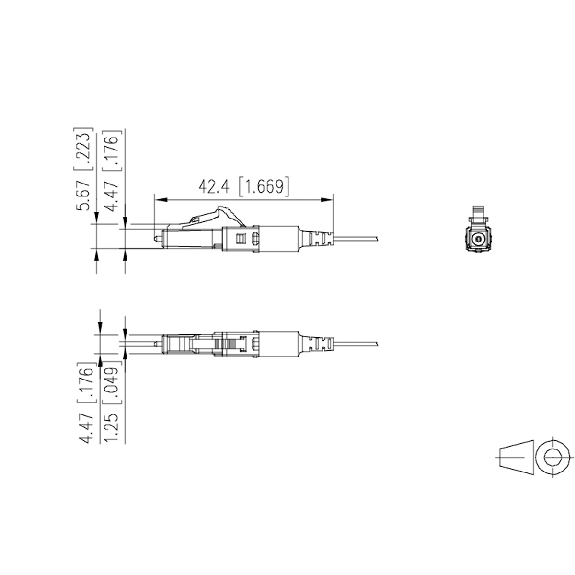 METZ CONNECT OpDAT FASTHybrid LCAPC OS2, 2,0+3,0 mm,  20 St + Cl + KA**-Beschreibung lesen