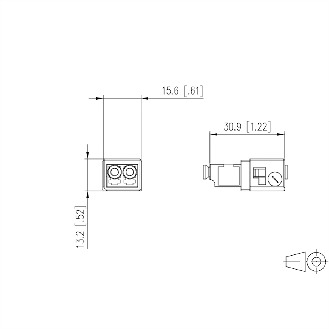 METZ CONNECT OpDAT Industry LC-D SM adapter insert-Beschreibung lesen