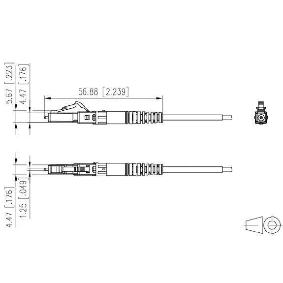 METZ CONNECT OpDAT FASTHybrid LCAPC OS2, 2,0+3,0 mm, 10 St-Beschreibung lesen