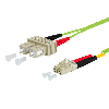 METZ CONNECT OpDAT cordon de brassage, SC-D/LC-D OM5, 5 m