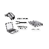 ROLINE USB 2.0 Y-Kabel, 2x Typ A (ST / BU) - Micro B ST, 1m
