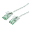 ROLINE RM Cordon Data Center UTP Cat.6A (Classe EA), slim, gris, 1,5 m