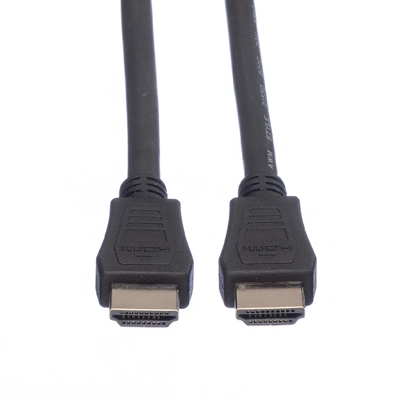 VALUE HDMI High Speed Kabel mit Ethernet, LSOH, schwarz, 2 m-Beschreibung lesen