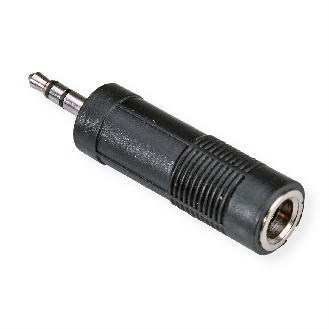 ROLINE Stereo Adapter 3,5 mm Stecker - 6,35 mm Buchse-Beschreibung lesen