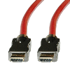 ROLINE Câble HDMI 8K (7680 x 4320) avec Ethernet, M/M, rouge, 3 m