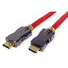 ROLINE Câble HDMI 8K (7680 x 4320) avec Ethernet, M/M, rouge, 3 m