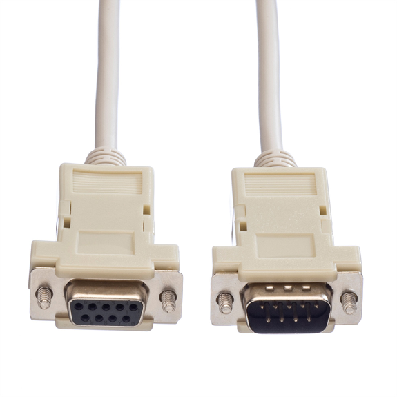 VALUE Câble RS232 9 pôles M/F, 3 m VALUE Câble RS232 9 pôles M/F, 3 m-Lire la description