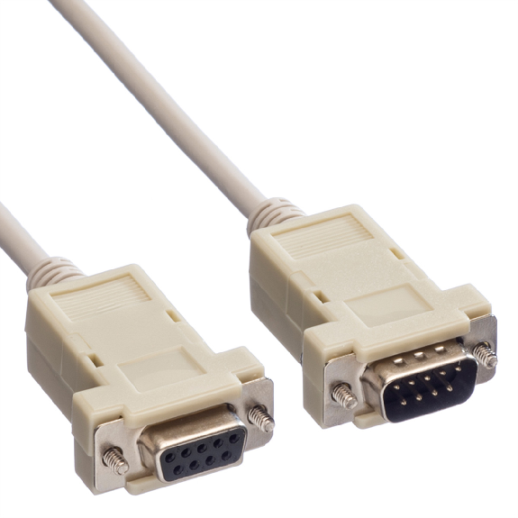 VALUE Câble RS232 9 pôles M/F, 3 m VALUE Câble RS232 9 pôles M/F, 3 m-Lire la description