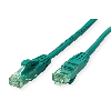 ROLINE RM Patchkabel Kat.6A UTP, grün, 15 m
