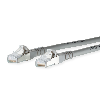METZ CONNECT Patchkabel Cat.6A AWG 26, LSOH, grau, 6 m