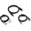 TRENDnet TK-CP06 Kit de câble KVM Audio, USB et DisplayPort, 1,8m